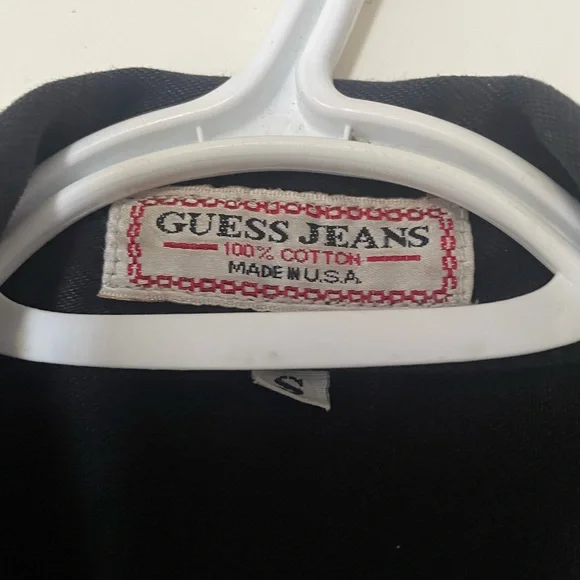 Vintage black denim guess jacket - Picture 5 of 6